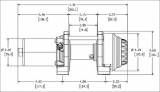 Лебідка Warn Works 2000 DC 12V 2000 LBS (907 кг) 92000