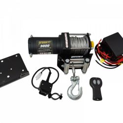 Лебедка электрическая для квадроцикла Kangaroowinch K3000 ATV 12V 3000 LBS (1360 кг) 