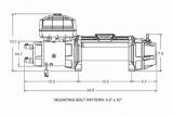 ✔Лебідка автомобільна WARN 12.0XE 8000lbs 12V в Україні ♦ Автолебідка електрична Варн по кращій ціні в інтернет-магазині Bezdor4x4.