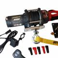 ✔Лебідка Powerwinch 12V для квадроцикла з синтетичним тросом PW3500SR ♦ Купити лебідку Супер Вінчі Терра на квадроцикл в Bezdor4x4.