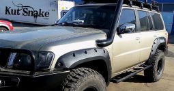 Розширювачі колісних арок 7см KUT SNAKE - GU4-CS на Nissan Patrol Y61 GU4 2005-2018 5 дверний