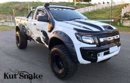 Расширители колесных арок 8,5 см Kut Snake Monster гладкие для Ford Ranger PX T6 (2011-2018)