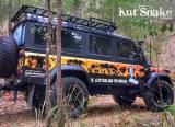 ✔Розширювачі арок 9,5 см KUT SNAKE на Land Rover Defender купити за кращою ціною -в Bezdor4x4.