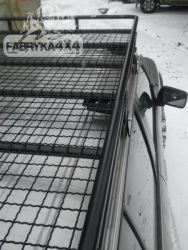 Багажник на крышу Patrol Y61 длинный (LWB) с сеткой