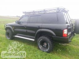 Пороги для модели Nissan Patrol Y61 длинная версия
