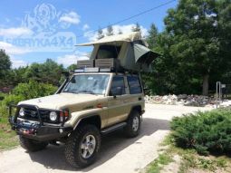 Багажник на крышу для Toyota LJ70, HZJ70, HZJ71 (1984-2017) без сетки