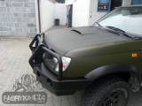 Передний бампер для Nissan Navara D22(1997-2000) с монтажной плитой под лебедку и кенгурятником