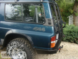 Бампер задний для Nissan Patrol Y60 (1998-1997)