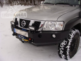 Передній бампер для Nissan Patrol Y61 GU4 (2005-2009)