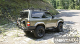 Задній бампер для Nissan Patrol Y61 (1998-2005 SWB /LWB)