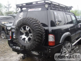 Задній бампер з монтажною плитою під лебідку для Nissan Patrol Y61 (1998-2005 SWB /LWB)