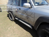 Пороги для Nissan Patrol Y61 GU4 довга версія