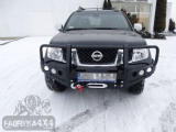 Передний бампер під лебідку і кенгурятник для Nissan Navara D40