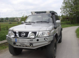 Передній бампер для Nissan Patrol Y61 GU4 (2005-2009)