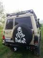Задний бампер HD для Toyota LJ70-73, HZJ70-73, BJ70-73(1984-2006) с монтажной плитой под лебедку