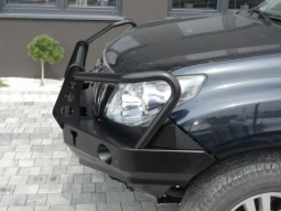 Передний бампер для Toyota Land Cruiser J150 (2009-2013) с кенгурятником