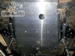 Защита автоматической коробки передач (дизель) для Toyota Land Cruiser 100 (1998-2007) алюминиевая