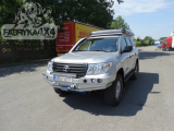 Передній бампер з пластиною під лебідку, Toyota Land Cruiser J200 (2008-2016), без кенгурятника