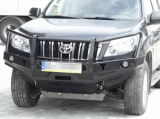 Передній бампер для Toyota Land Cruiser J150 (2009-2013) з кенгурятником