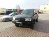 Бампер передній для Toyota LC100 (1998 - 2003) і (LC100, HDJ100, J10) (2003-2008) з монтажною плитою під лебідку і без кенгурятника