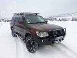 Бампер передний для Toyota LC100(1998 - 2003) и (LC100, HDJ100, J10)(2003-2008) с монтажной плитой под лебедку и с кенгурятником
