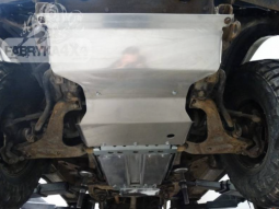 Захист двигуна 2.8D з автоматичною коробкою передач для Mitsubishi Pajero II (1991-1999)