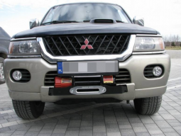 Монтажная плита под лебедку MITSUBISHI Pajero Sport 00-08