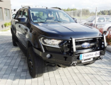 Передний бампер с кенгурятником для Ford Ranger T6 (2015-2019)