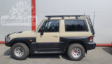 Передній бампер для Hyundai Galloper (1998-2003) з монтажною плитою під лебідку і кенгурятником