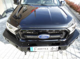 Передний бампер без кенгурятника для Ford Ranger T6 (2015-2019)