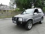 Передній бампер Suzuki Grand Vitara (1998-2004) з монтажною плитою під лебідку без кенгурятника