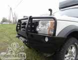 Передній бампер для Land Rover Discovery III i IV (2005-2009) з монтажною плитою під лебідку і кенгурятником