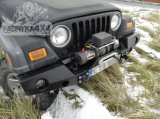 Передній бампер для Jeep Wrangler TJ (1990-2006) з монтажною плитою без кенгурятника