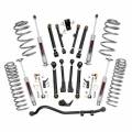 ✔Комплект підвіски Rough Country X-SERIES LIFT KIT для JEEP WRANGLER TJ ліфт 2,5 купити в Bezdor4x4.