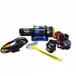 Лебедка электрическая Kangaroowinch K35-ADV 12V с синтетическим тросом 3500 LBS (1588 кг) K35ADV-SR