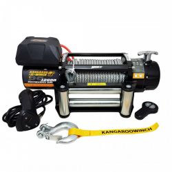 Лебедка электрическая Kangaroowinch PS25 PRO по стандарту PN-EN 14492-1, 12000 LBS (5443 кг) K25PRO-PS