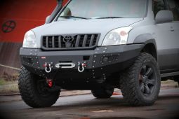 Передний бампер off-road Toyota Land Cruiser J120 MorE 4x4