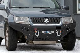 Передний бампер off-road Suzuki Grand Vitara 2 05-08 MorE 4x4