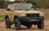 Передній бампер off-road Nissan Patrol Y61 97-04 MorE 4x4