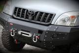 Передній бампер off-road Toyota Land Cruiser J120 MorE 4x4