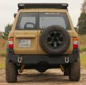 Задній бампер off-road Nissan Patrol Y61 97-04 MorE 4x4