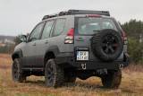 Задний бампер off-road Toyota Land Cruiser J120 MorE 4x4