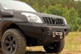 Передній бампер off-road Toyota Land Cruiser J120 MorE 4x4