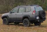 Задний бампер off-road Toyota Land Cruiser J120 MorE 4x4