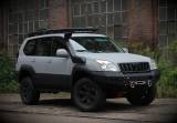 Передній бампер off-road Toyota Land Cruiser J120 MorE 4x4