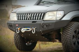 Передний бампер off-road Toyota Land Cruiser J90 / 95 More 4x4