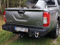 Задний бампер off-road Nissan Navara D23, NP300 MorE 4x4