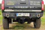 Задній бампер off-road Nissan Navara D40 05-14 MorE 4x4