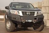 Передний бампер off-road Nissan Navara D23, NP300 MorE 4x4