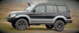 Боковые пороги Toyota Land Cruiser J90 MorE 4x4